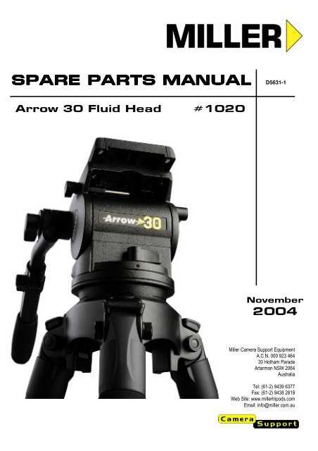 tripod parts diagram