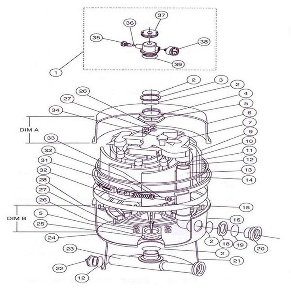 triton ii sand filter parts diagram