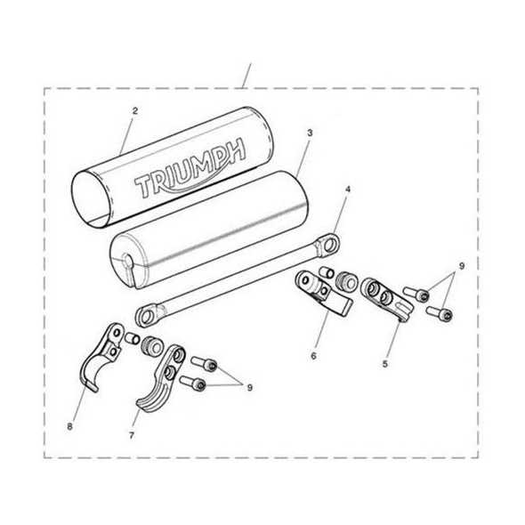 triumph oem parts diagram