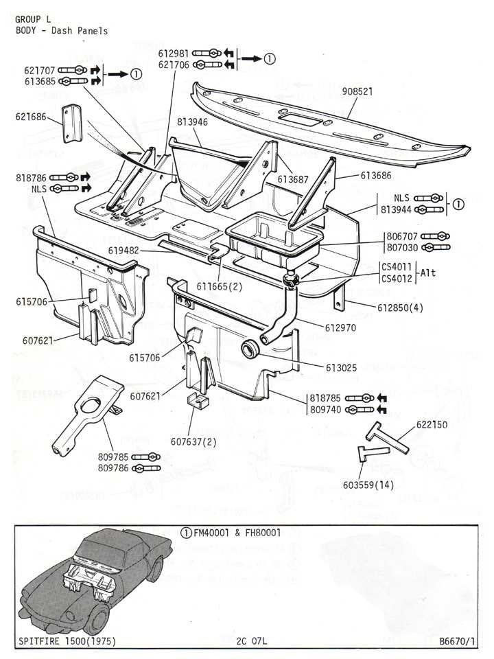 triumph spitfire parts diagram