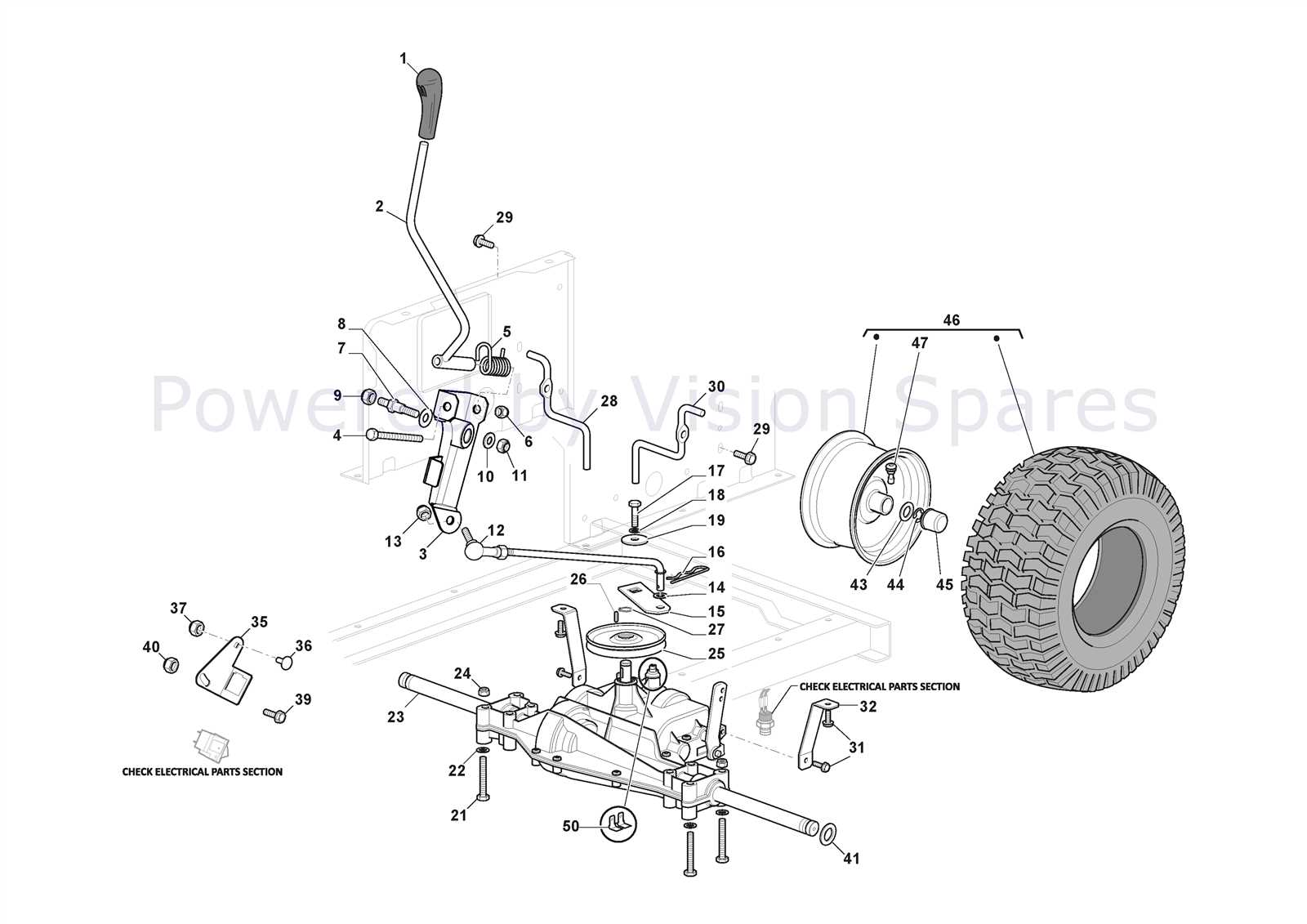 troy bilt bronco riding mower parts diagram