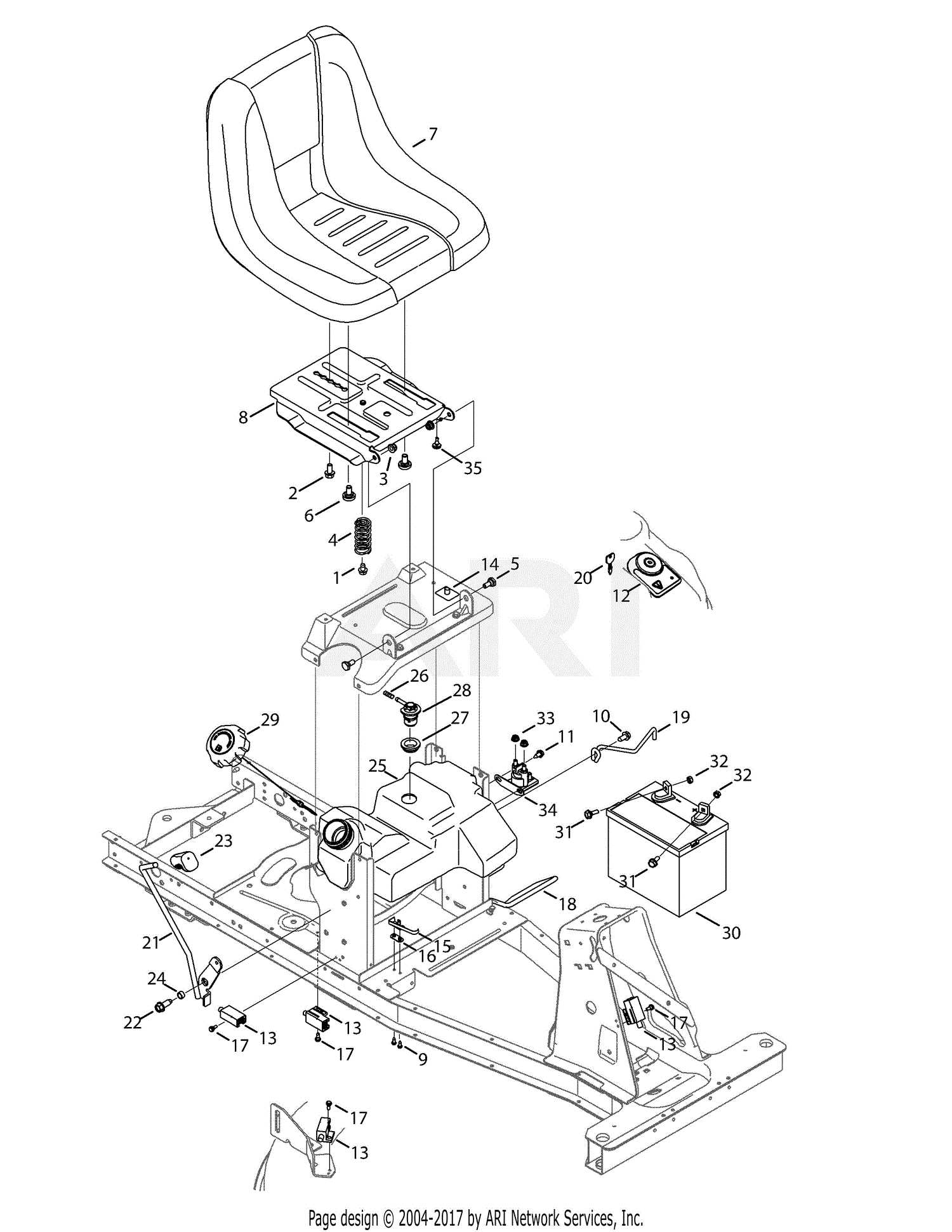 troy bilt parts diagram