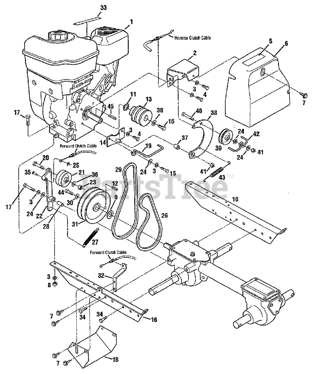 troy bilt parts diagram