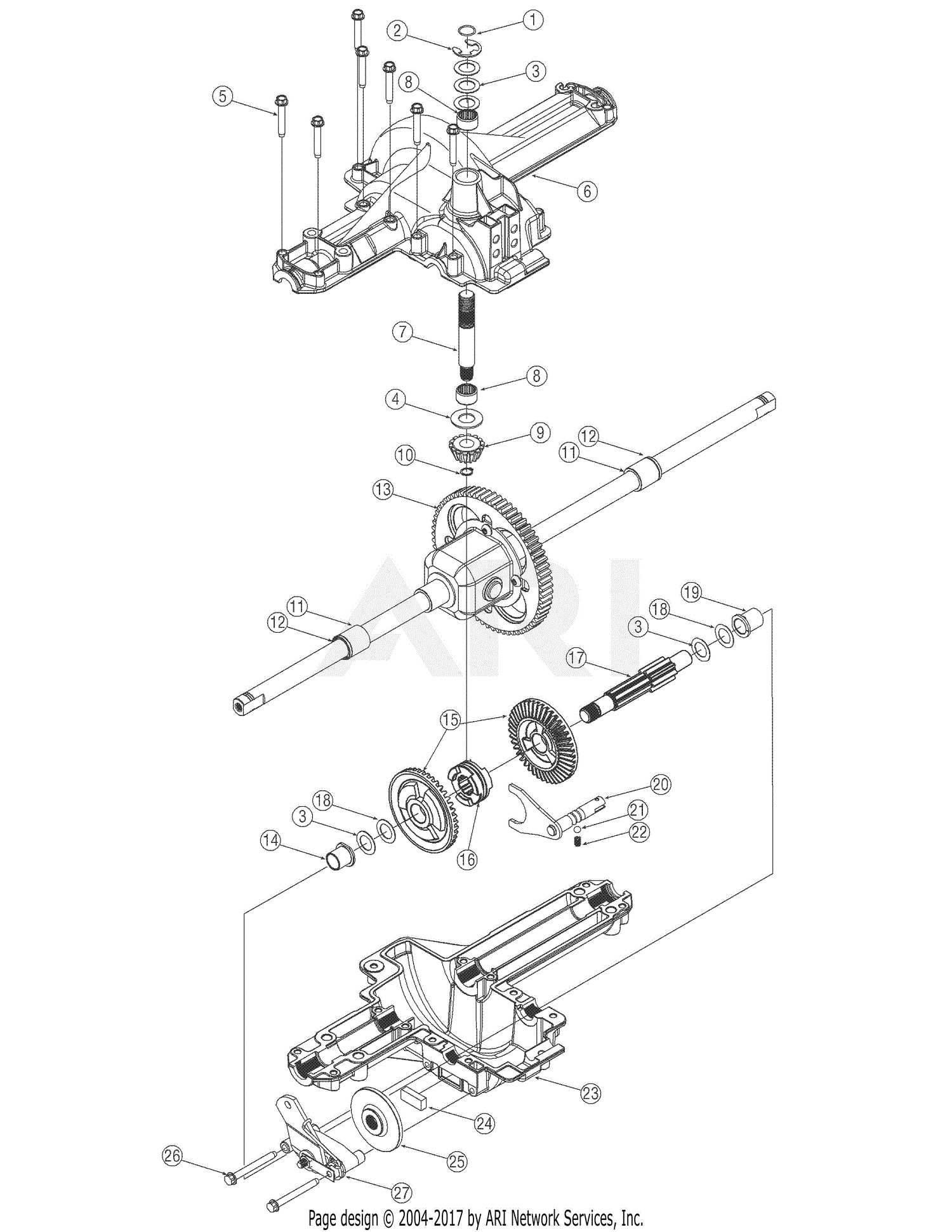 troy bilt riding lawn mower parts diagram