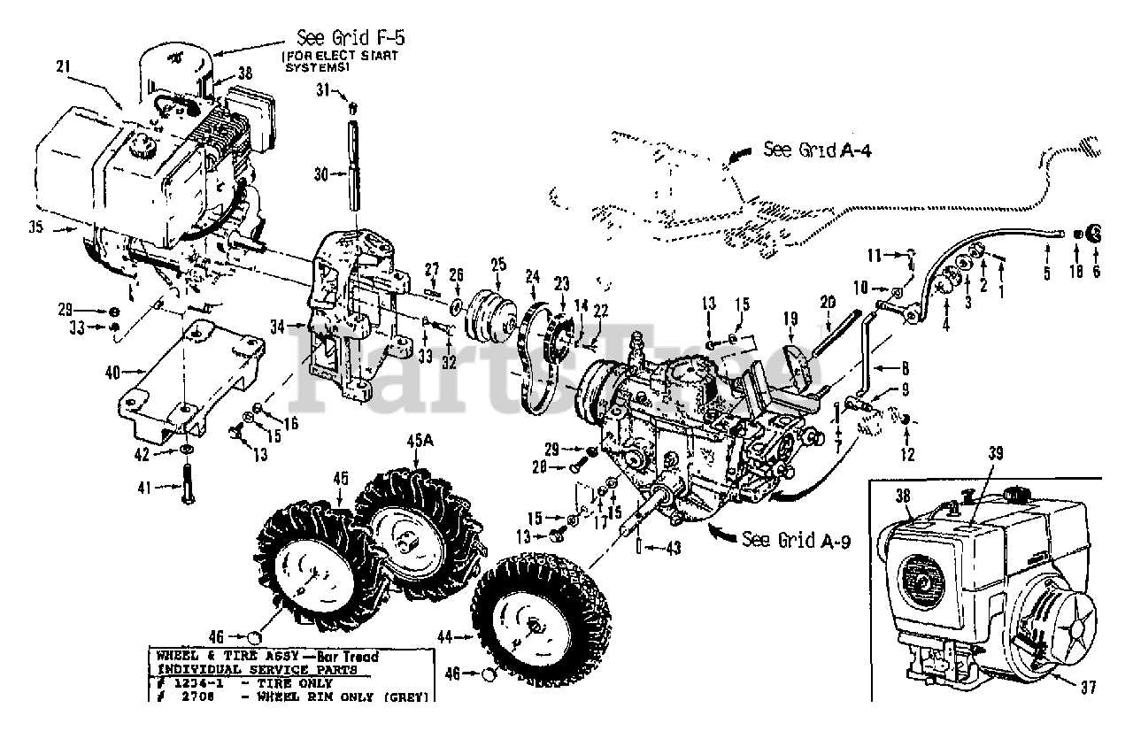 troy bilt th 1002 parts diagram