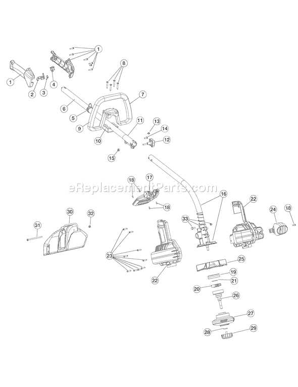 troy bilt trimmer parts diagram