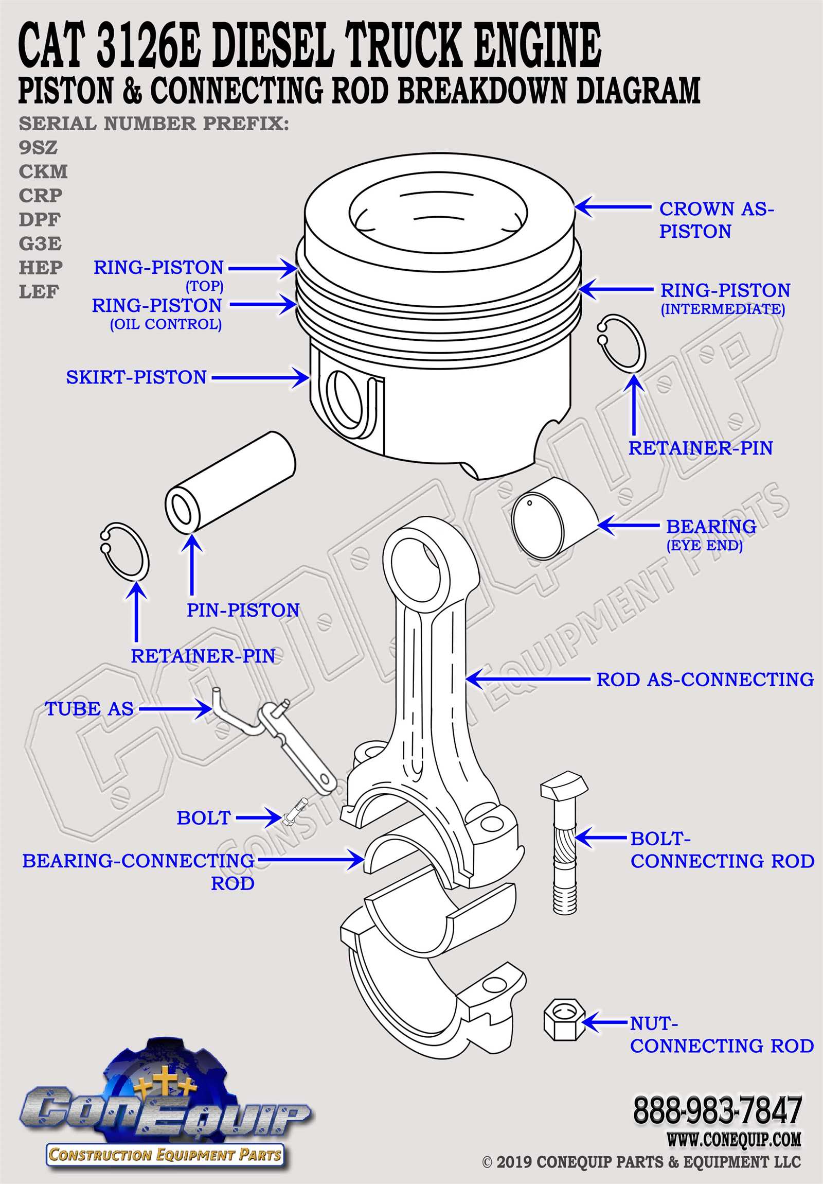 truck engine parts diagram