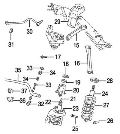 truck front end parts diagram