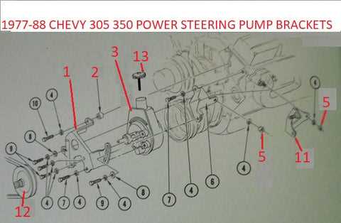 truck steering parts diagram