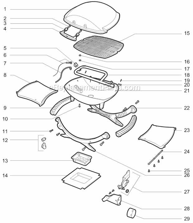 weber q parts diagram