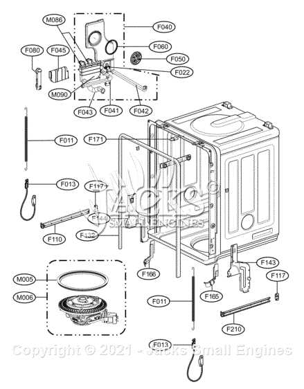 tub parts diagram