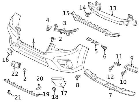 subaru forester parts diagram