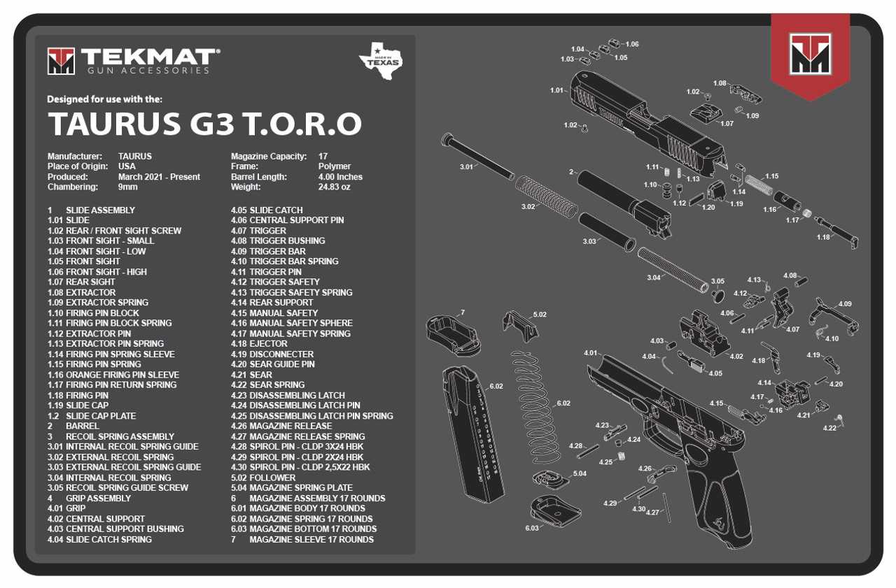 taurus model 66 parts diagram