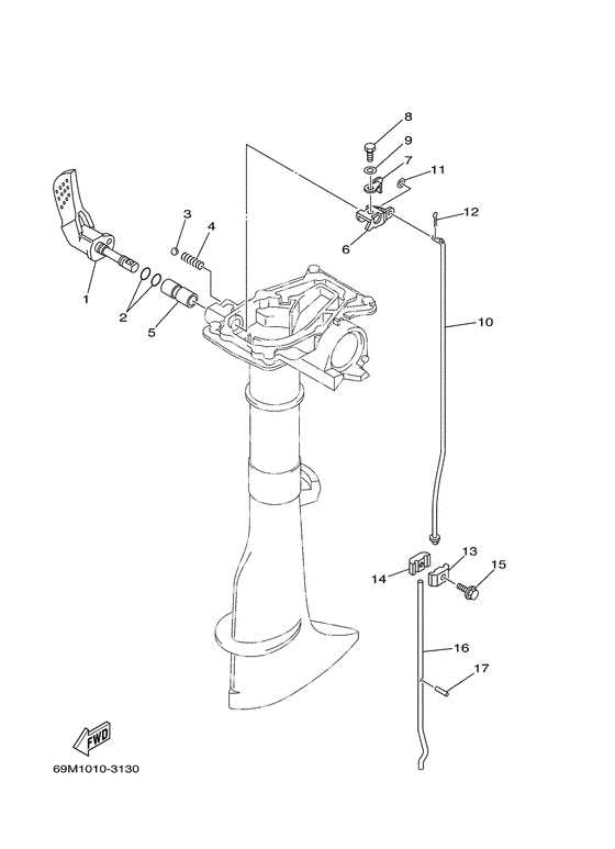 yamaha outboard motor parts diagram