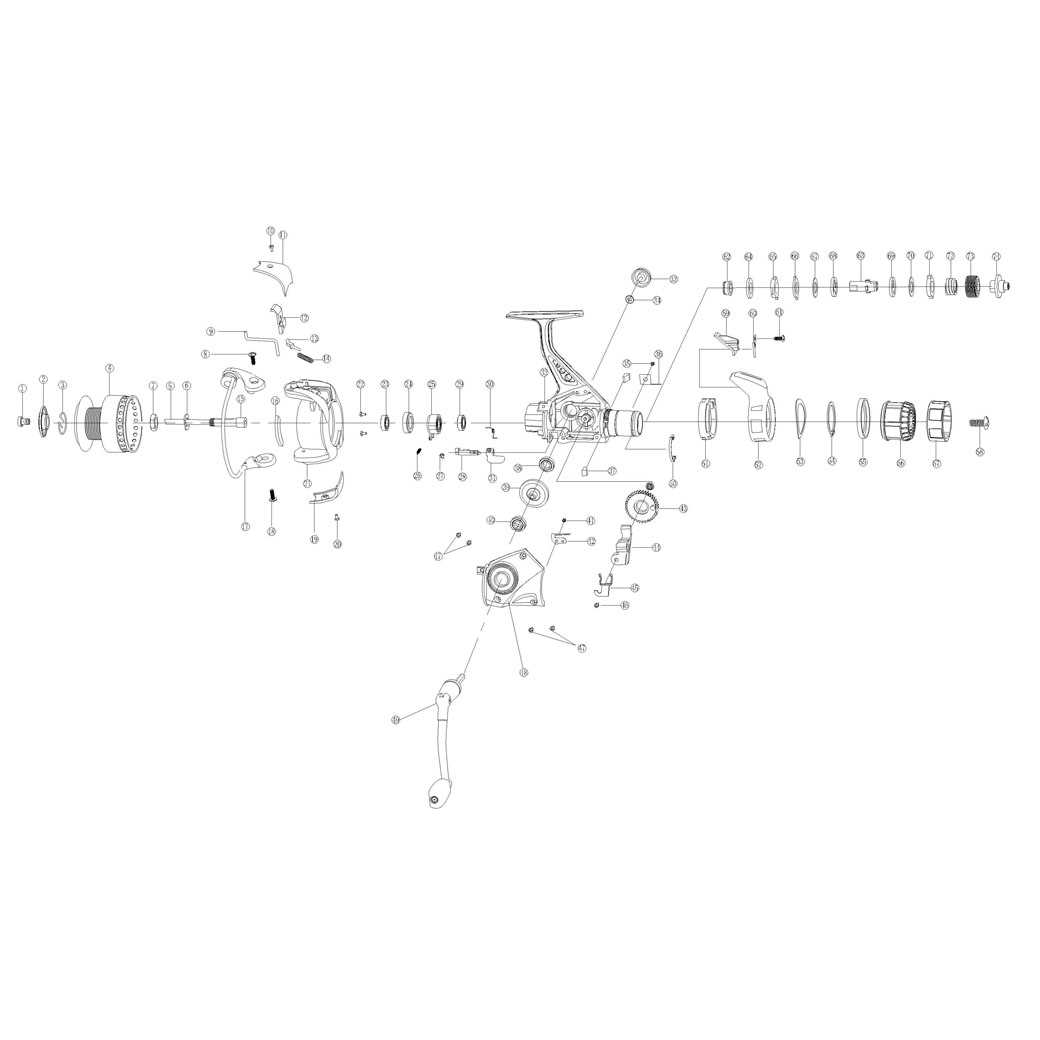 pflueger trion parts diagram