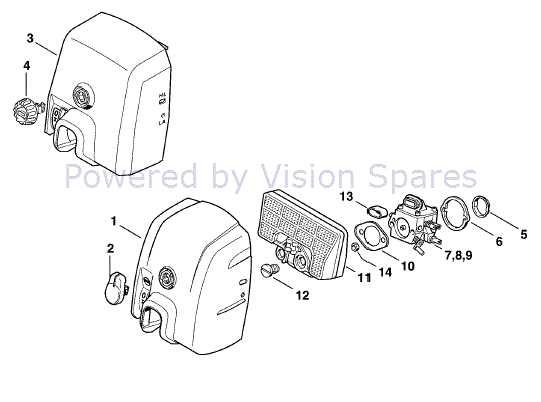 stihl ms 390 parts diagram