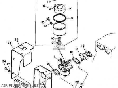 yamaha ys624 parts diagram