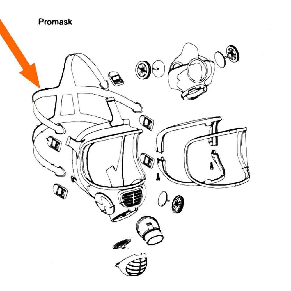 scott scba mask parts diagram