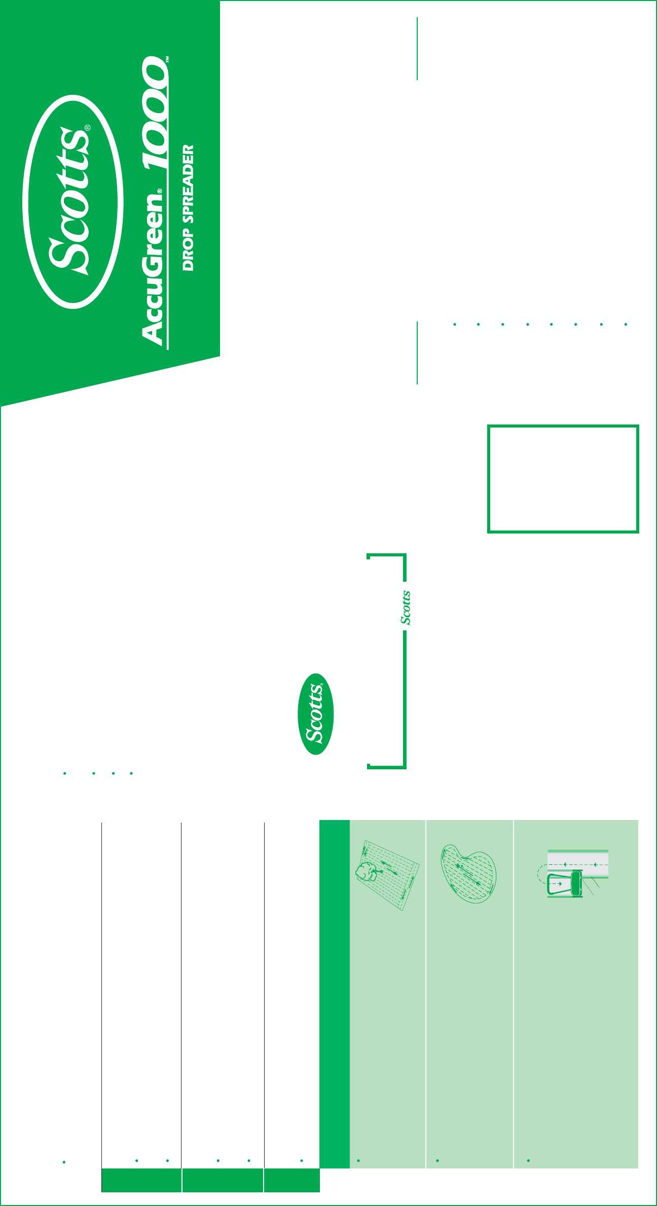 scotts drop spreader parts diagram