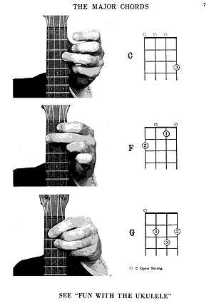 ukulele diagram of parts