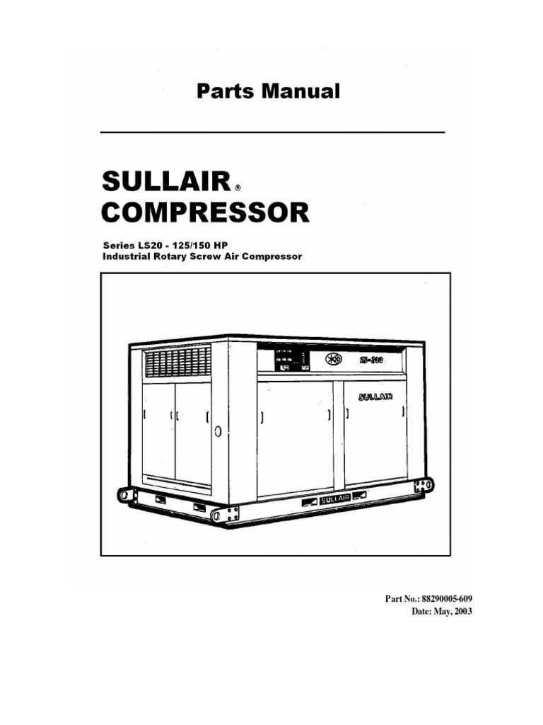 sullair compressor parts diagram