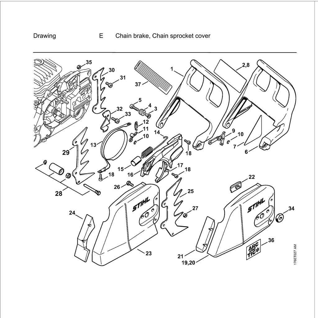 stihl 036 parts diagram