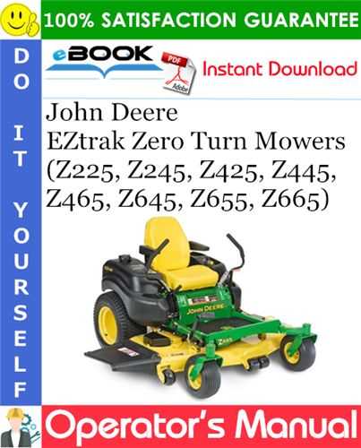 z425 john deere parts diagram