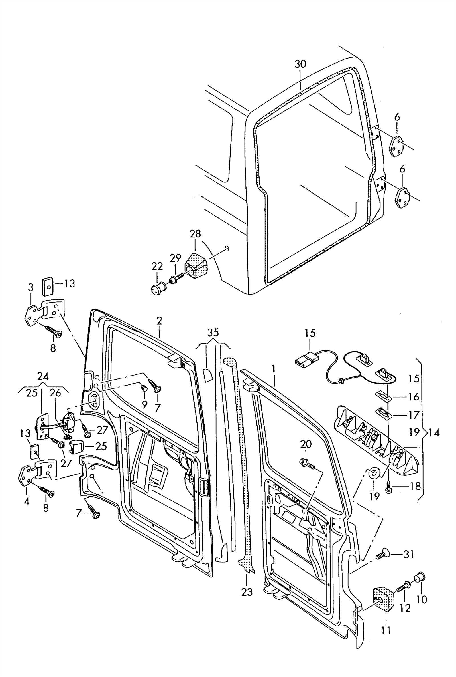 vw transporter t5 parts diagram