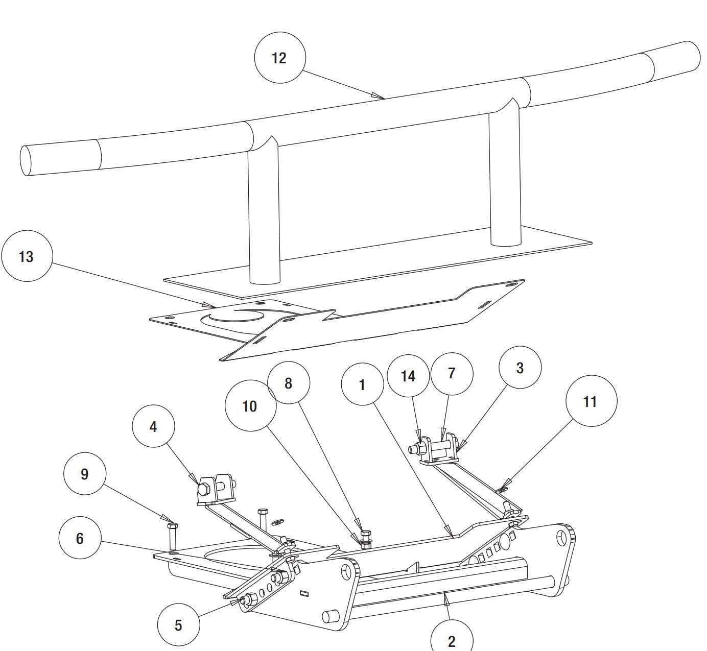 polaris plow parts diagram