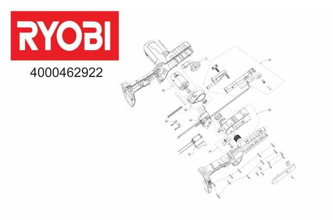 ryobi orbital sander parts diagram