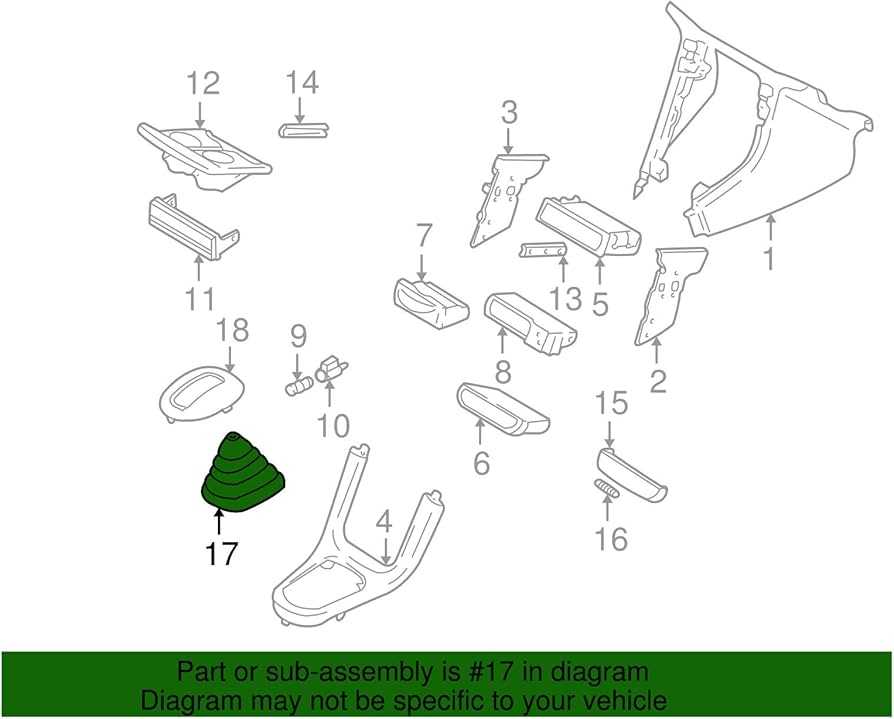 subaru manual transmission parts diagram