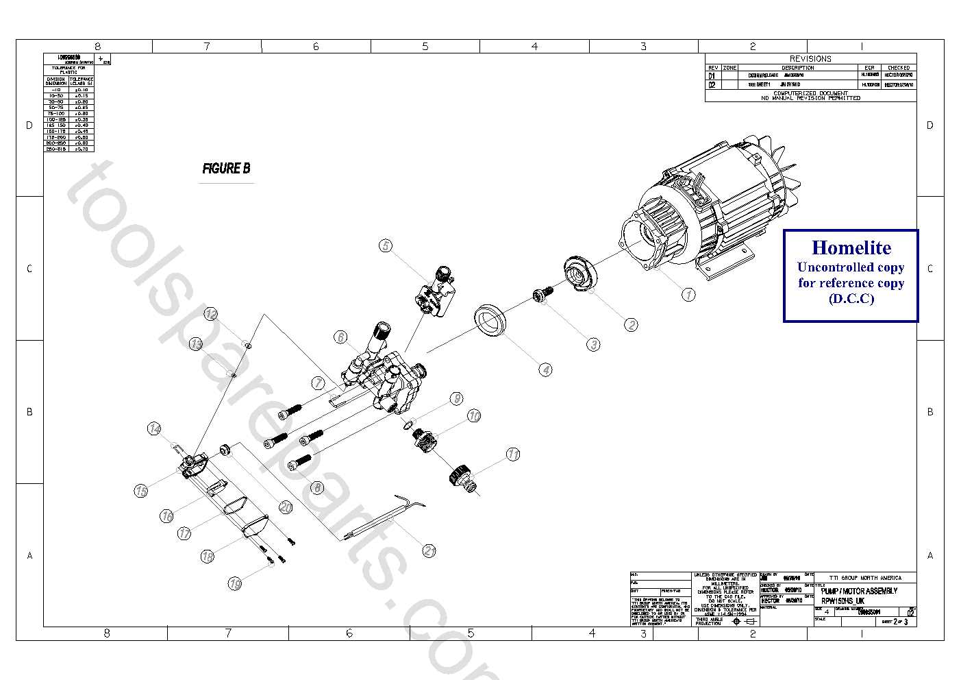 rmv 2.5g30 parts diagram