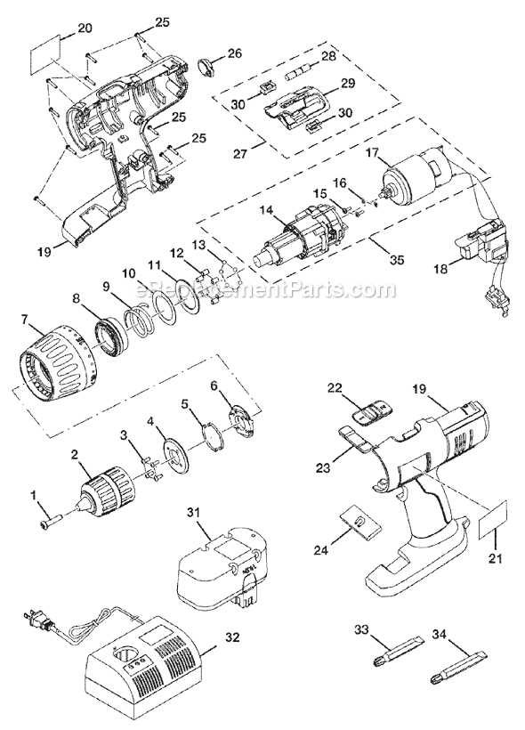 ryobi stick vacuum parts diagram