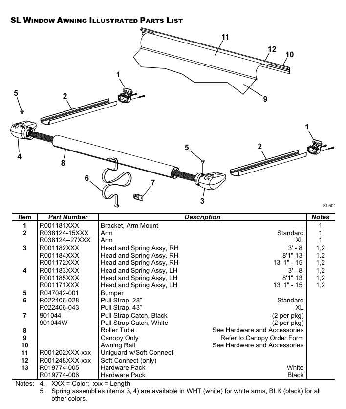 sofa parts diagram