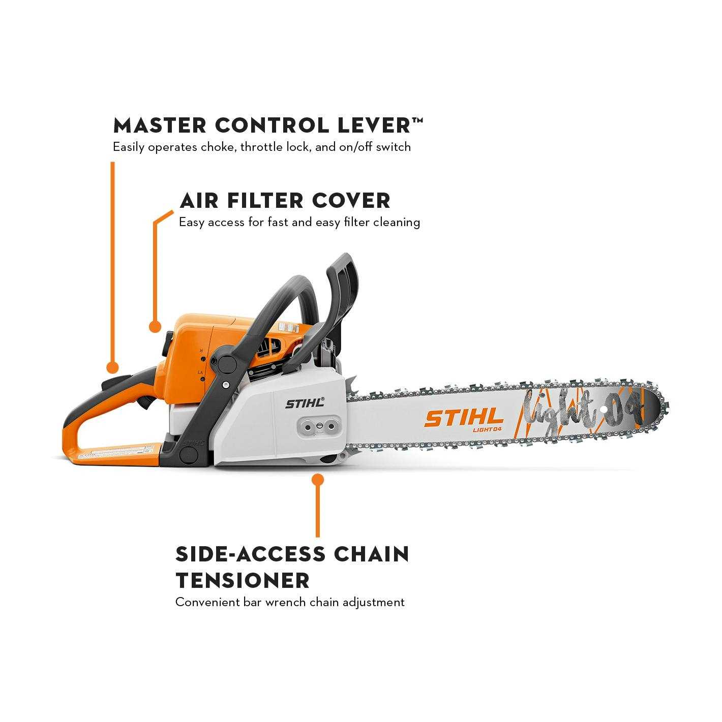 stihl chainsaw ms271 parts diagram