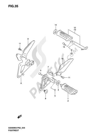 suzuki gs500f parts diagram