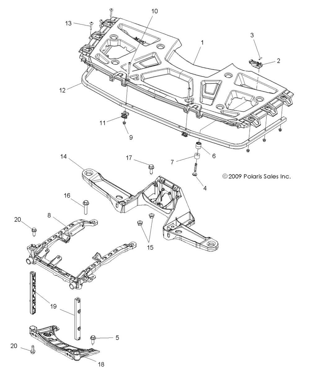 polaris sportsman 550 parts diagram