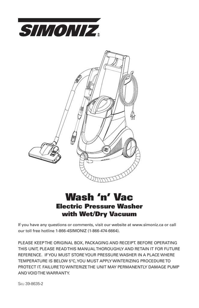 simoniz s1900 parts diagram