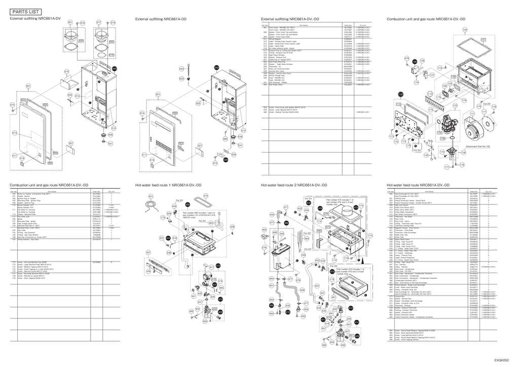 trane xr95 parts diagram