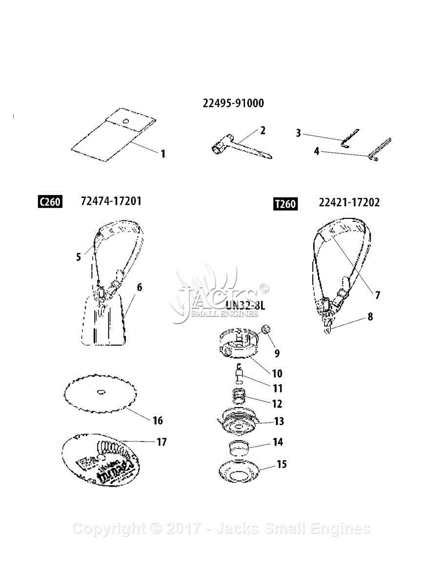 shindaiwa t260 parts diagram