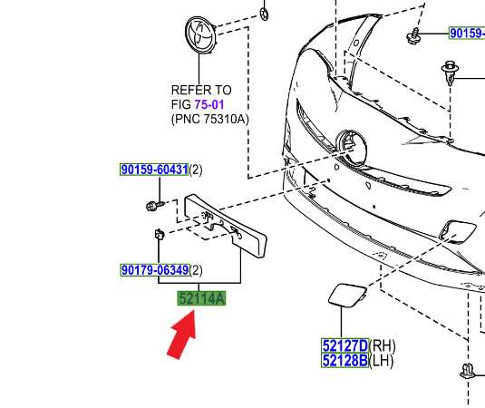 toyota corolla body parts diagram