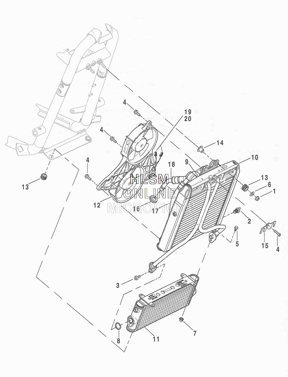 ronnies harley parts diagram