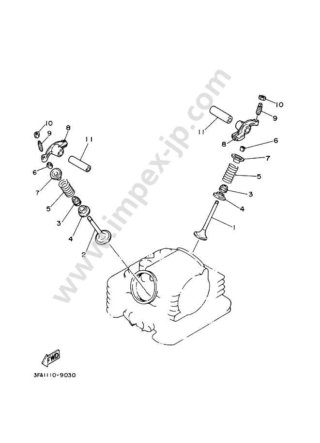 yamaha grizzly 125 parts diagram