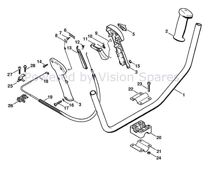 stihl fs 250 brush cutter parts diagram