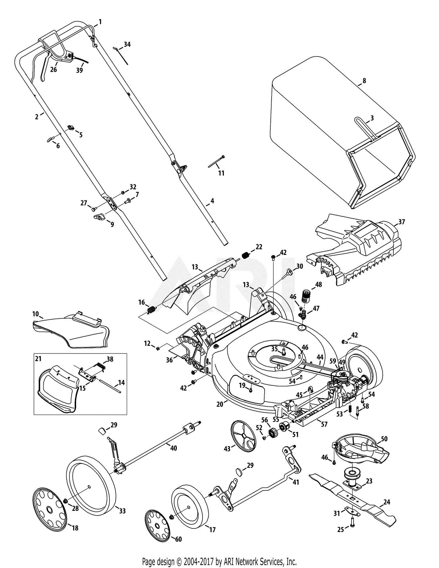 troy bilt parts diagram