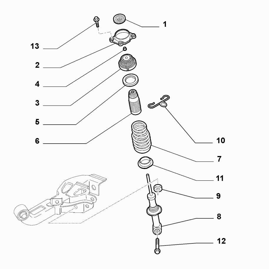 suspension part diagram