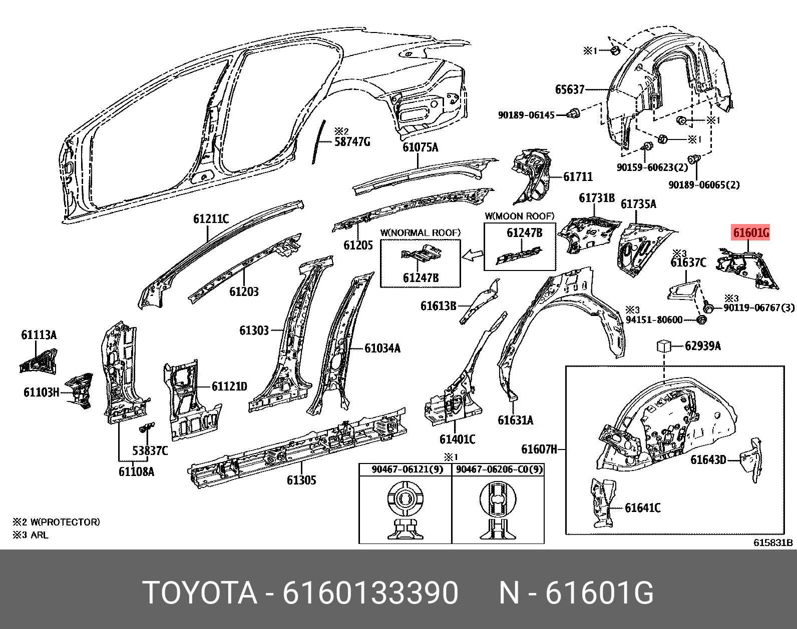 toyota camry parts diagram