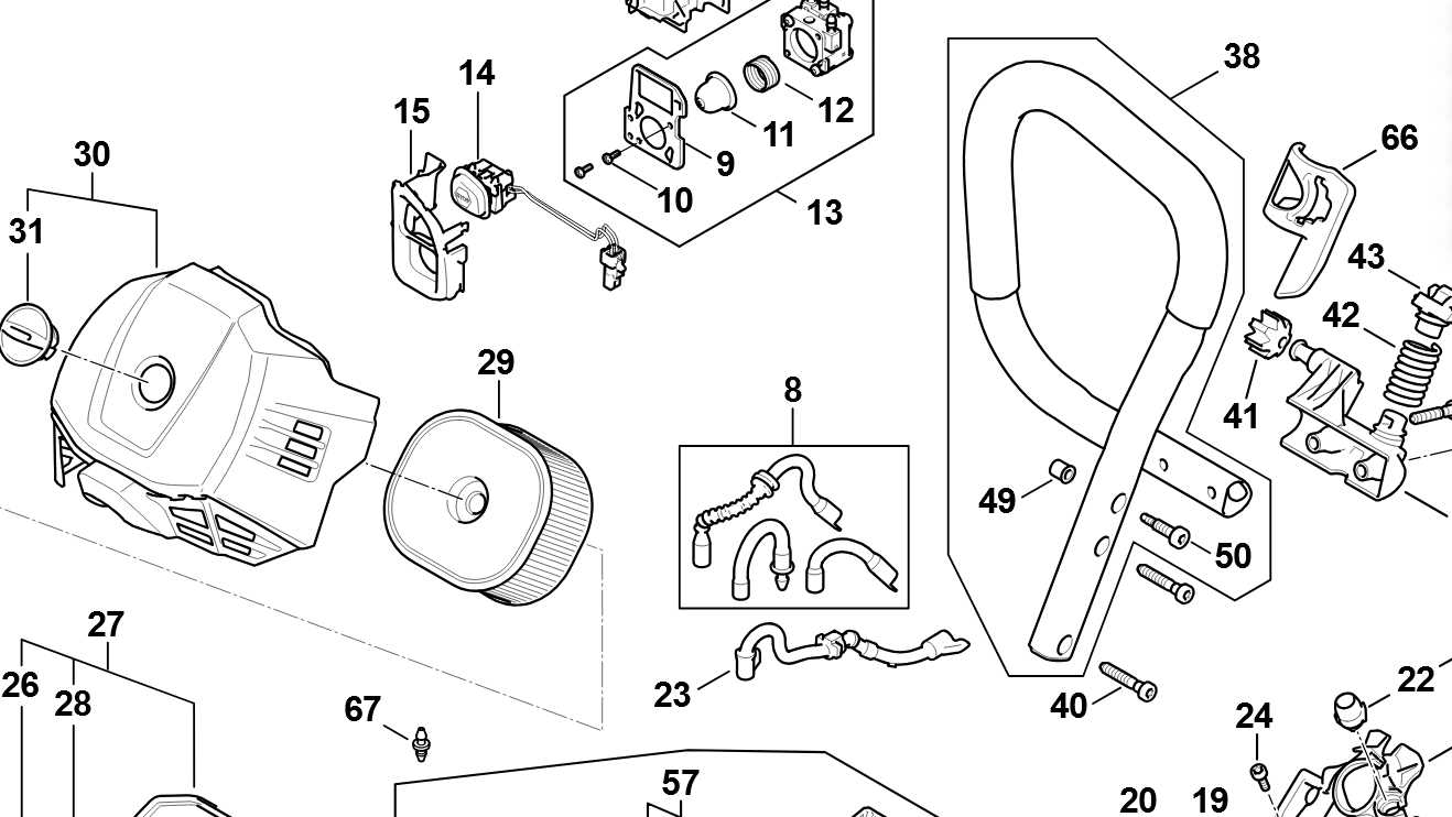 stihl 131r kombi parts diagram