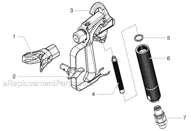 wagner paint sprayer parts diagram