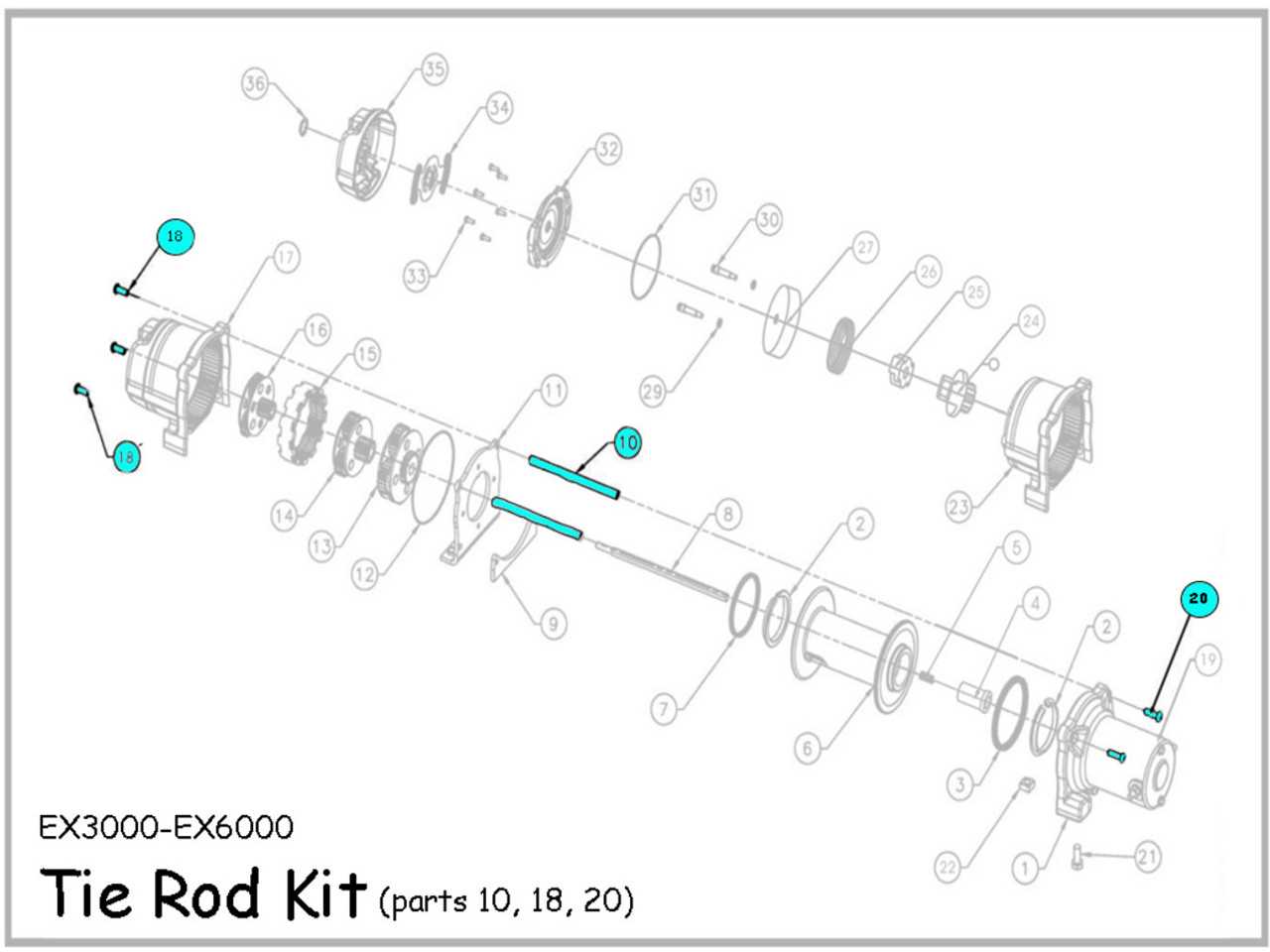 polaris winch parts diagram